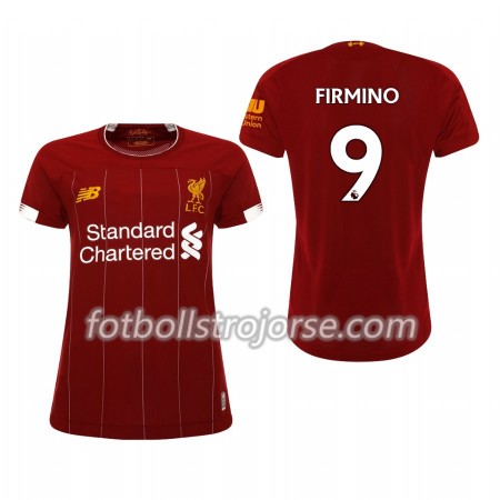 Liverpool Matchtröjor Roberto Firmino 9 Dam Hemma Fotbollströja 2019-2020